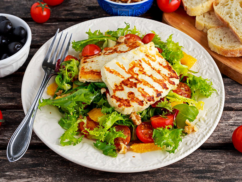 Ser halloumi - propozycja podania