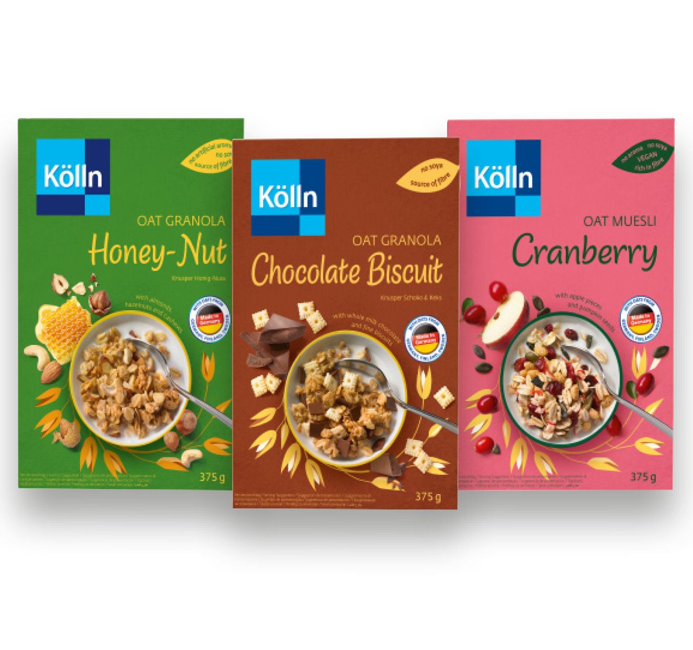 Изображение на Kolln Мюсли
различни вкусове