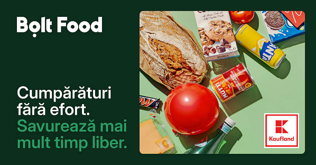 Comanda de la Kaufland prin Glovo