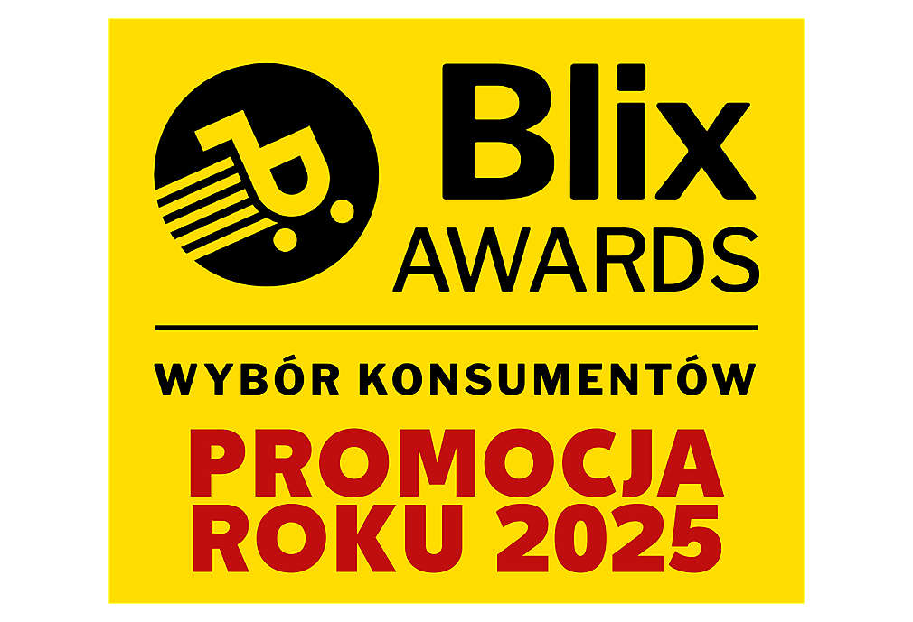 Logo Blix Awards wybór konsumentów Promocja roku 2025
