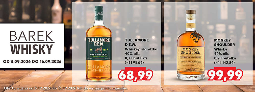 Whisky w ofercie Kauflandu