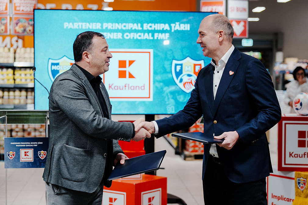 Sport, comunitate, performanță. Kaufland devine Partener Principal Echipa Țării și Partener Oficial FMF