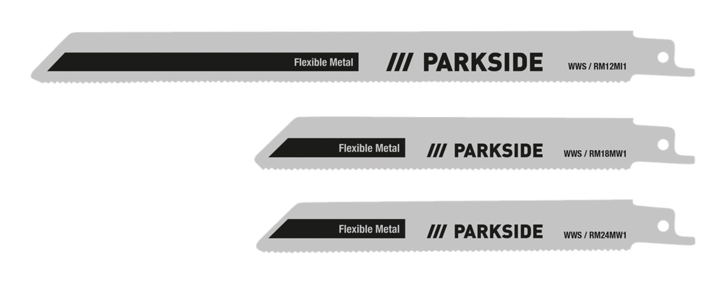 Parkside Súprava pílových listov