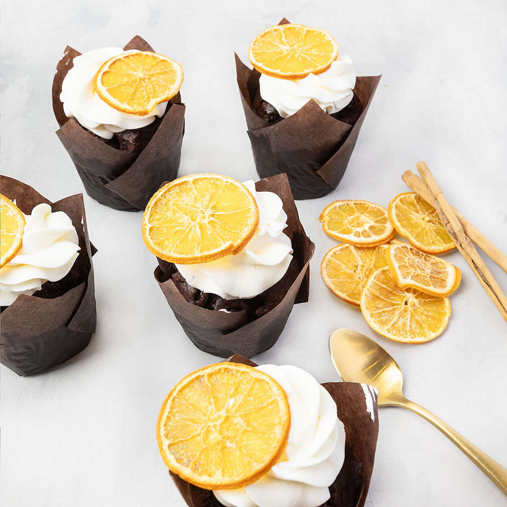 Fotografija recepta Cupcake Čoko Naranča i Bijela čokolada