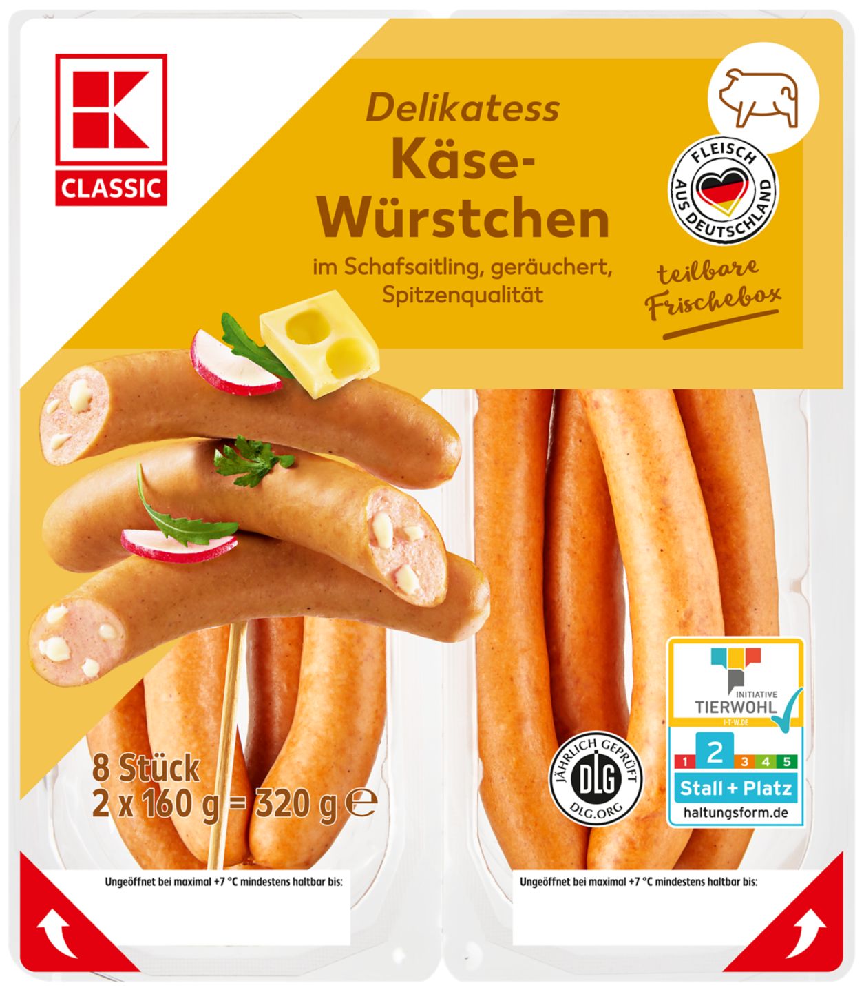 K-CLASSIC Käsewürstchen