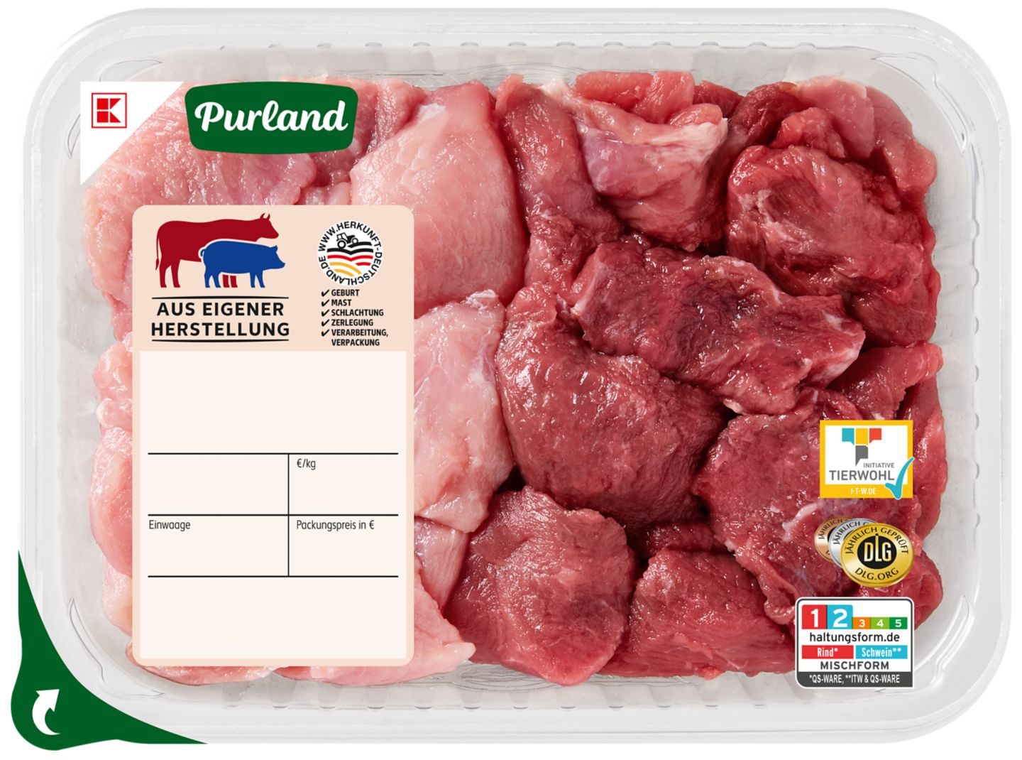 K-PURLAND Gulasch gemischt