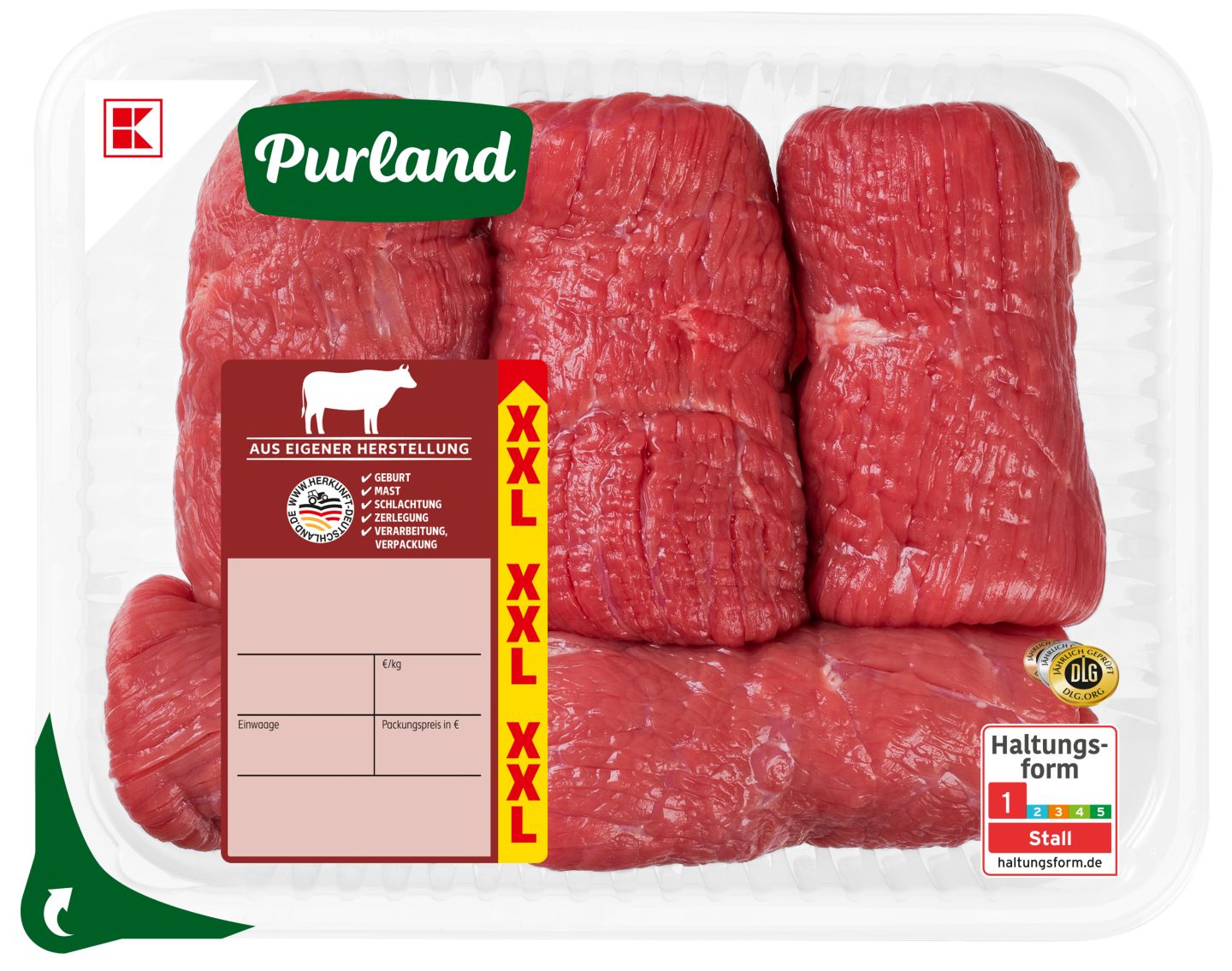 K-PURLAND Rinderrouladen XXL