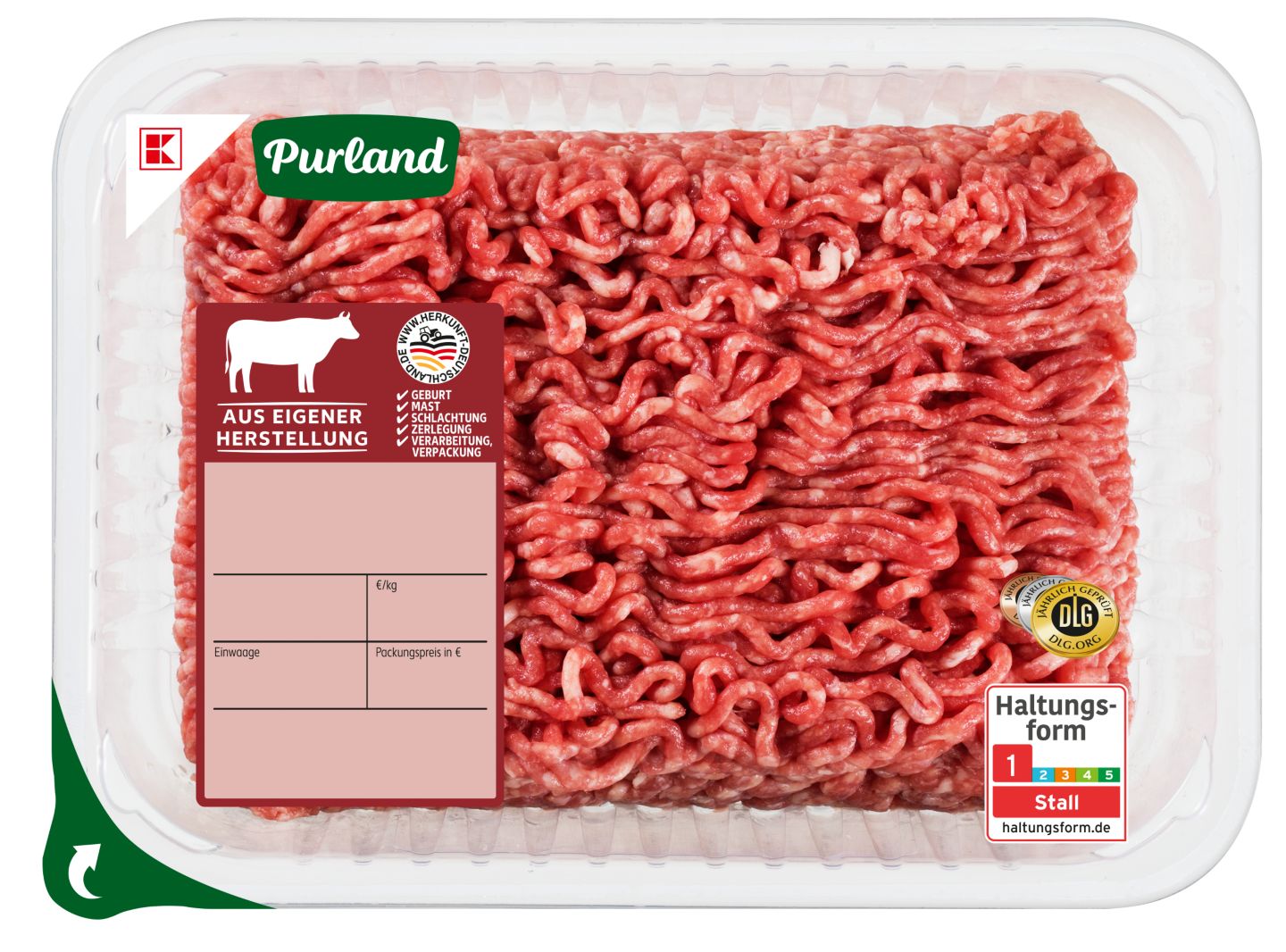 K-PURLAND Rinderhackfleisch