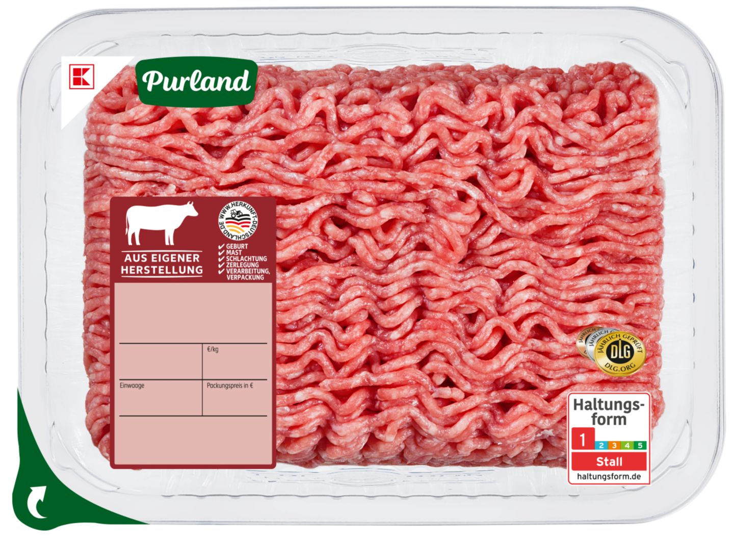 K-PURLAND Rinderhackfleisch