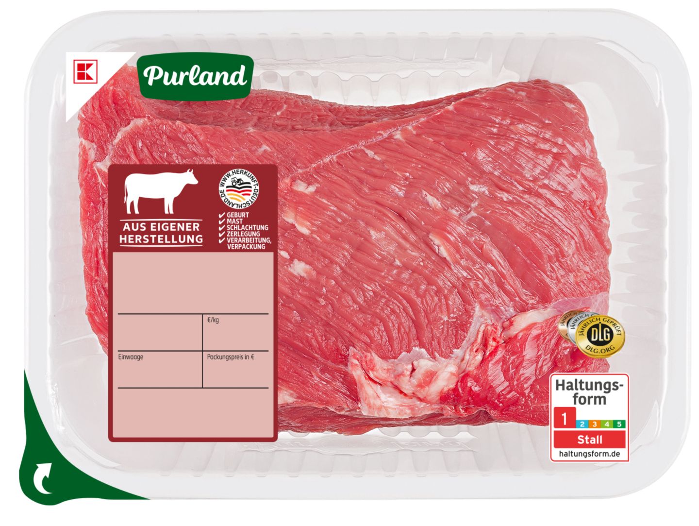 K-PURLAND Suppenfleisch ohne Knochen