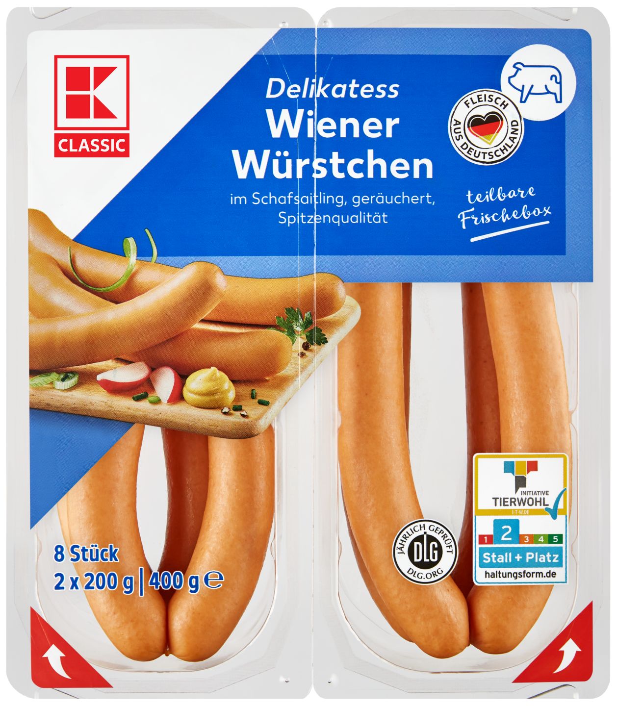 K-CLASSIC Wiener Würstchen