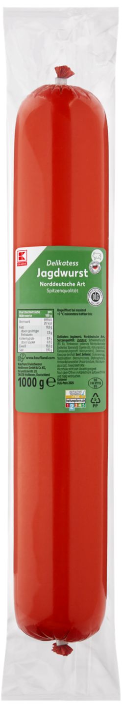 K-CLASSIC Jagdwurst norddt. Art