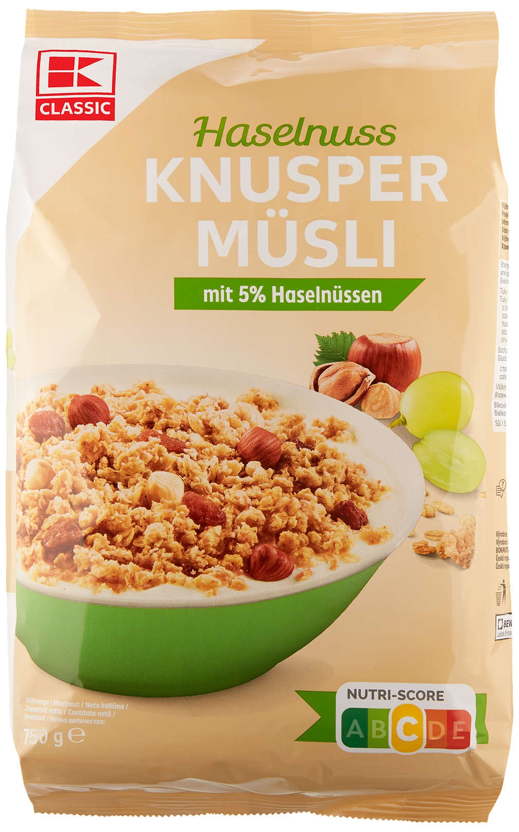 Fotografija ponude K- Classic Müsli Crunchy lješnjak