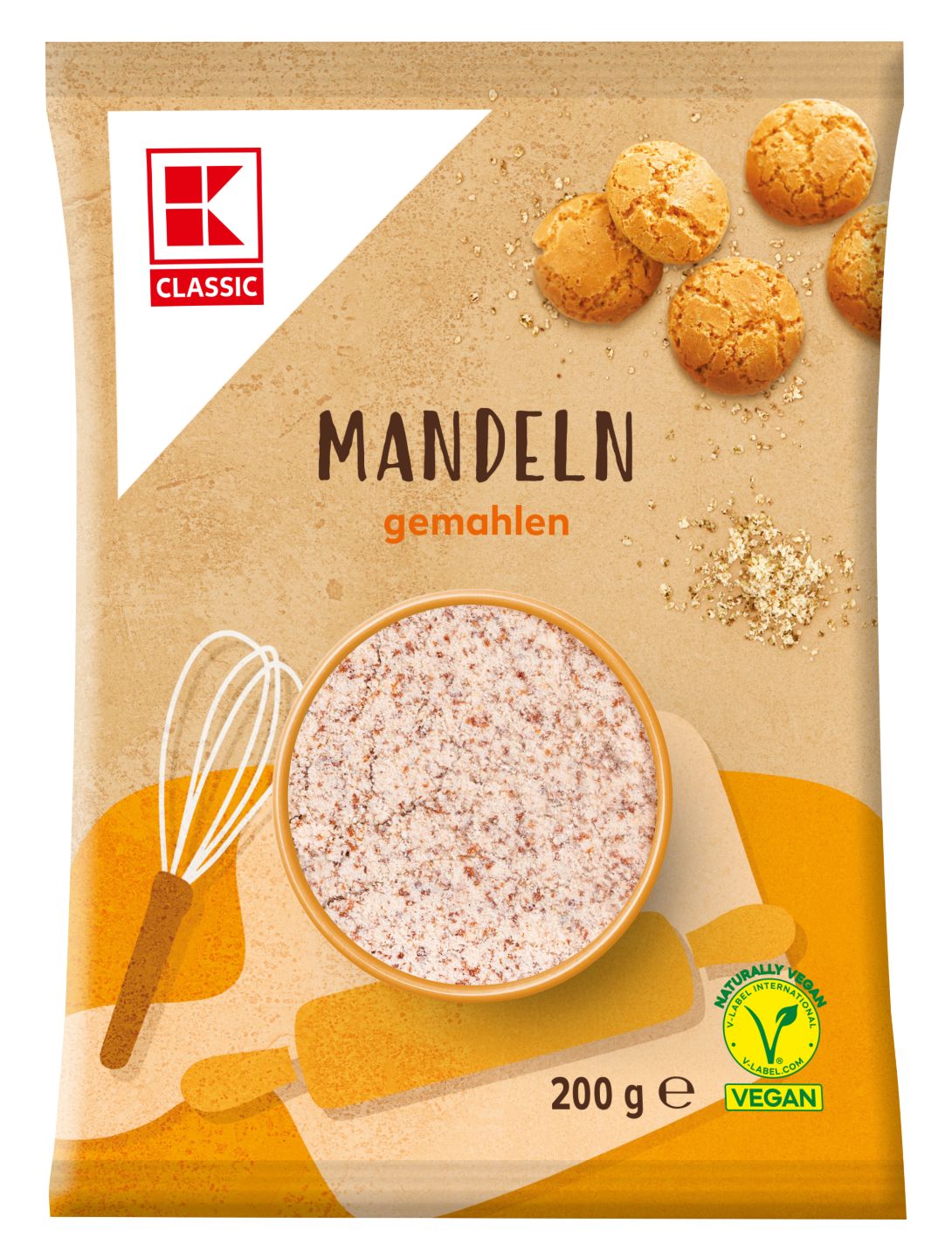 K-CLASSIC Mandeln, gemahlen