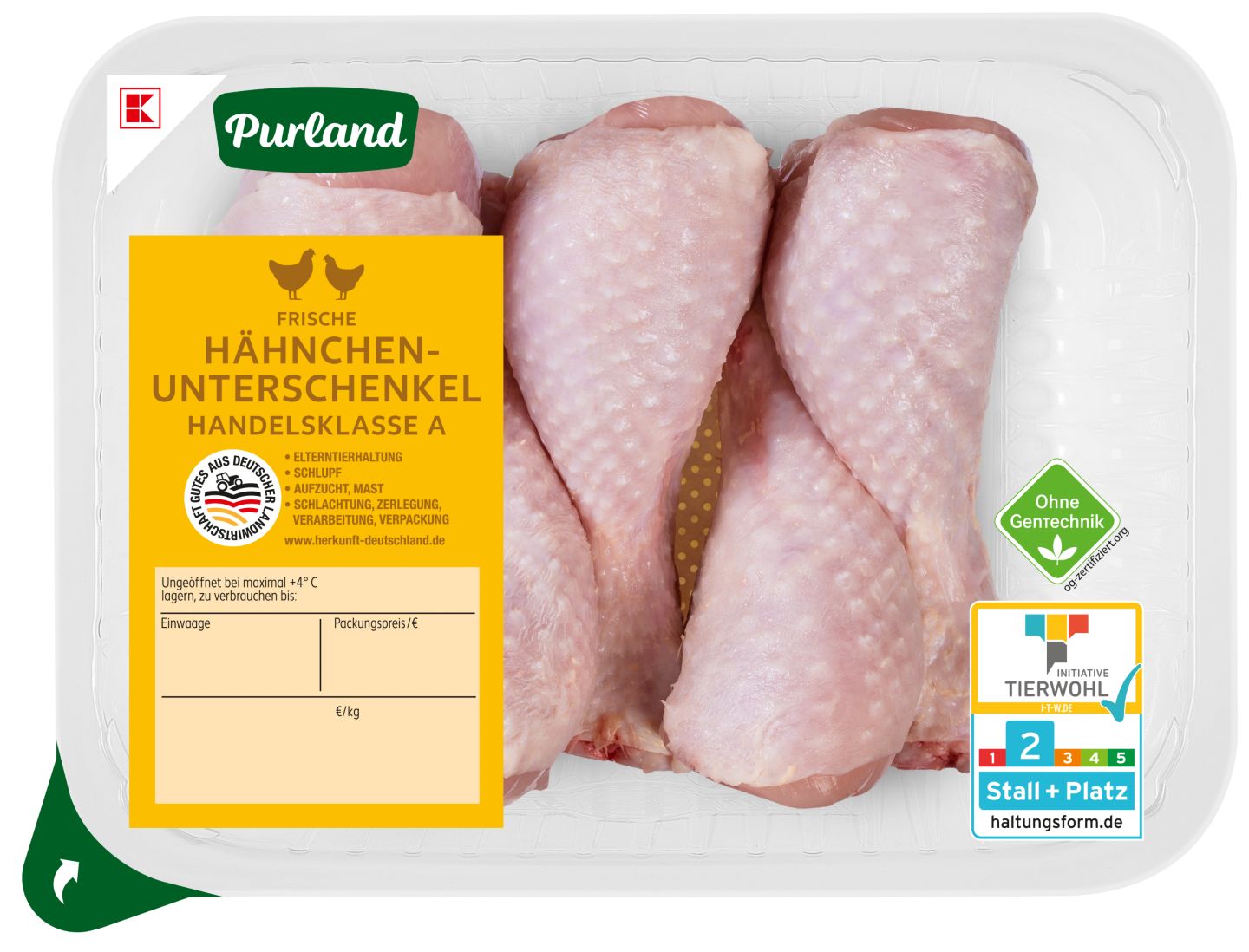 K-PURLAND Hähnchen-Unterschenkel
