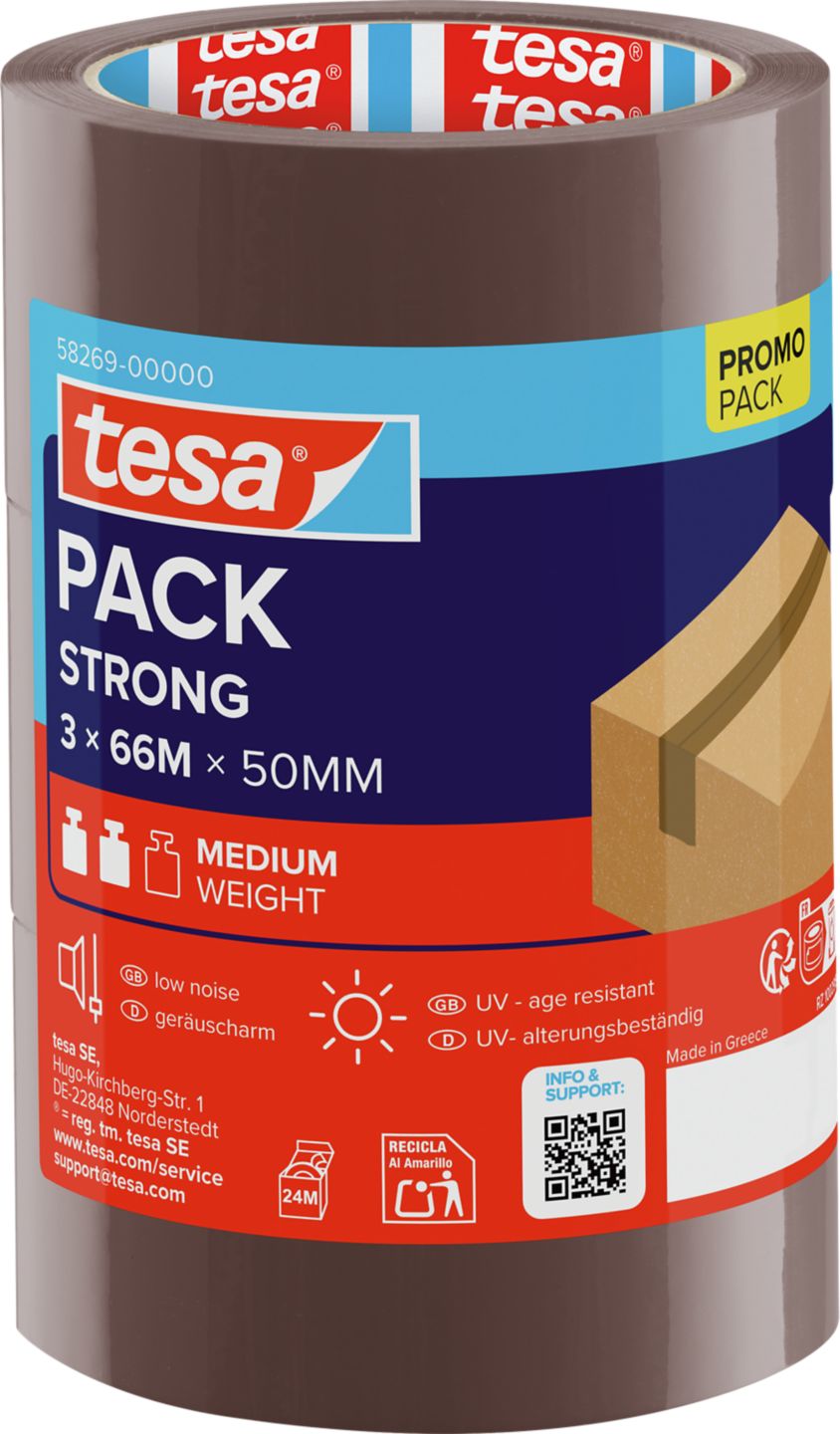 TESA Packband braun