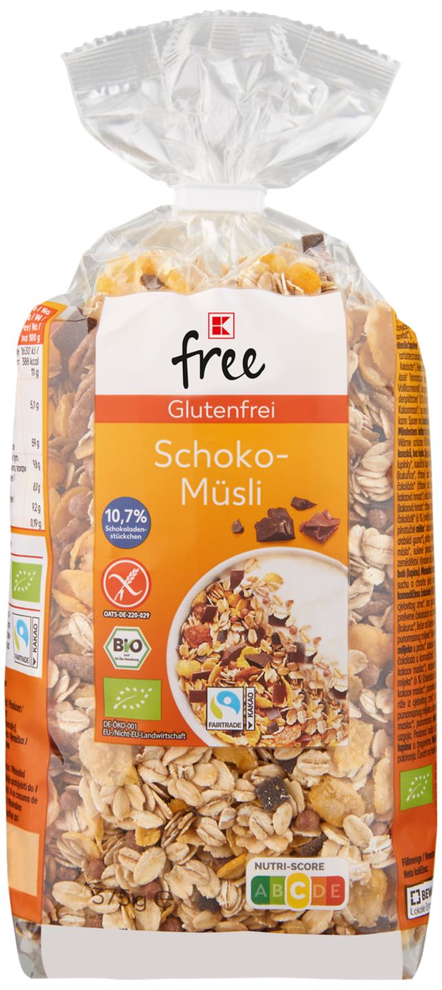 K-free Müsli čokoládové
