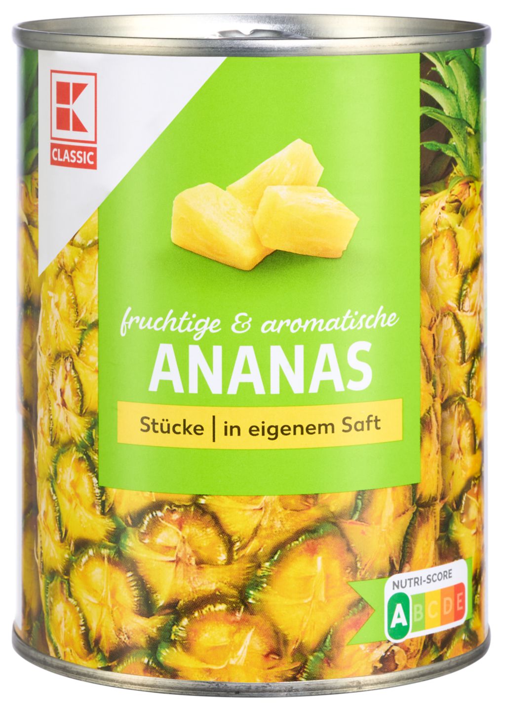 K-CLASSIC Ananas-Stücke in eigenem Saft