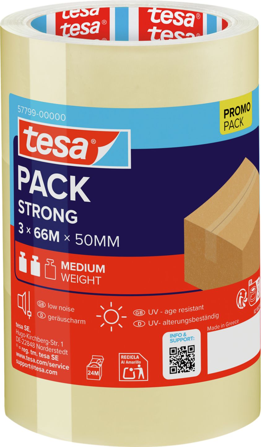 TESA Packband transparent 