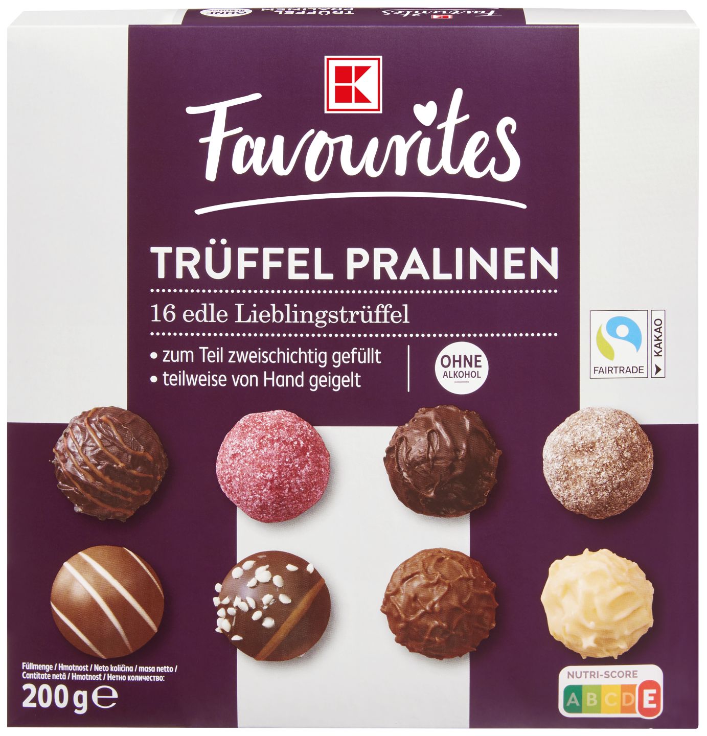 Изображение на K-Favourites Шоколадови трюфели
различни видове