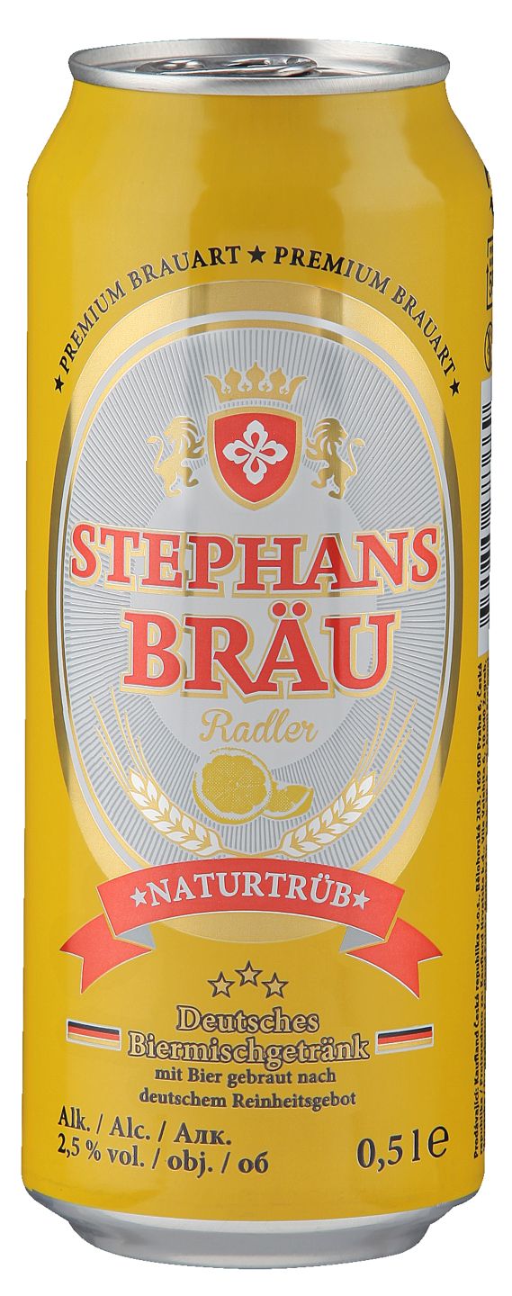 Stephansbräu Radler 2,5 % alk.