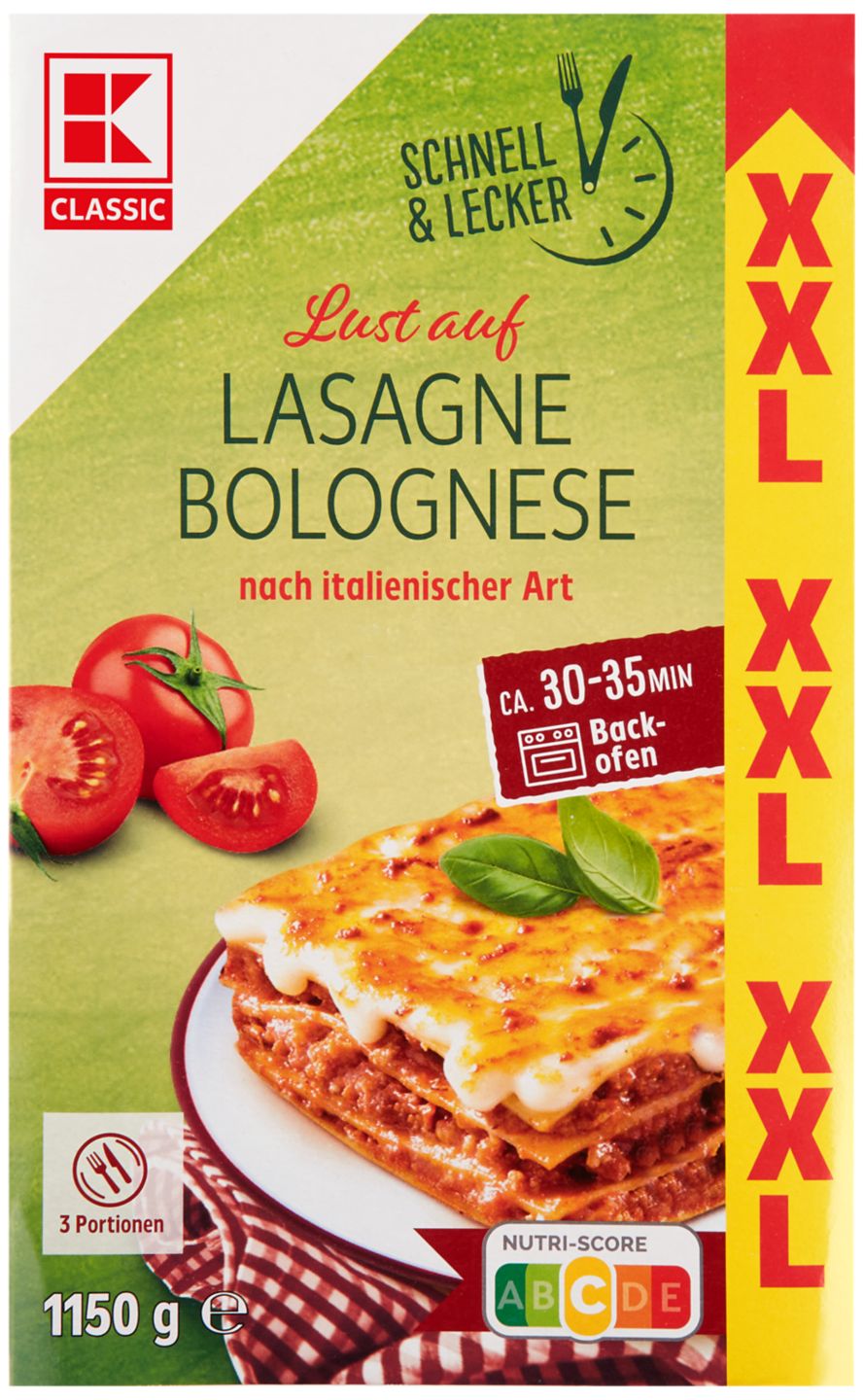 K- Classic Lazanje Bolognese