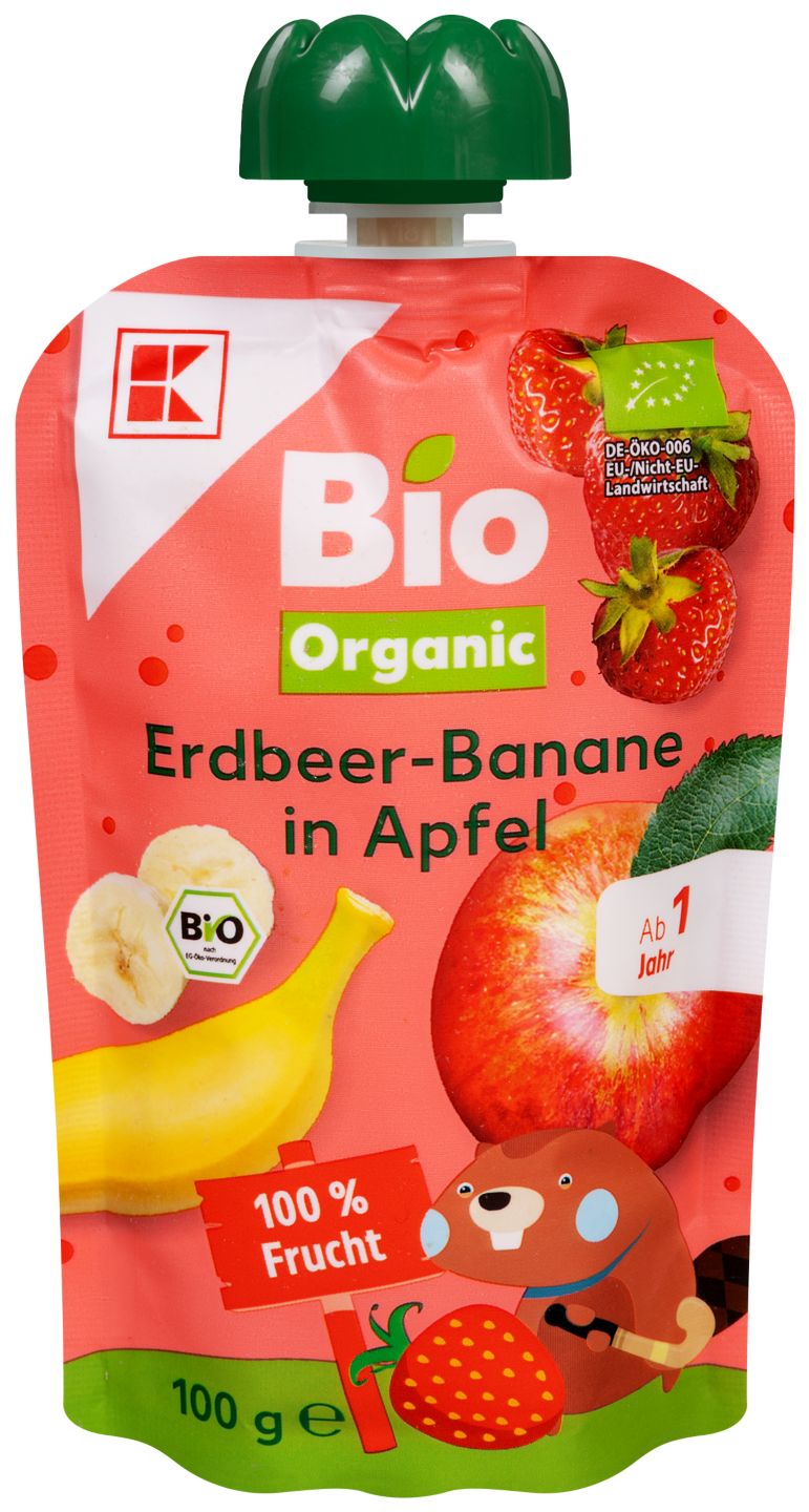 K-BIO ORGANIC Bio-Fruchtpüree