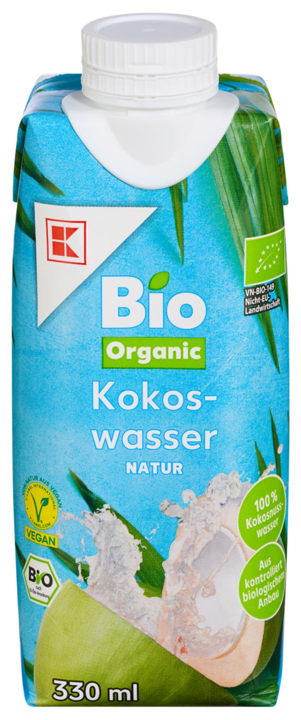 K-BIO ORGANIC Bio-Kokoswasser