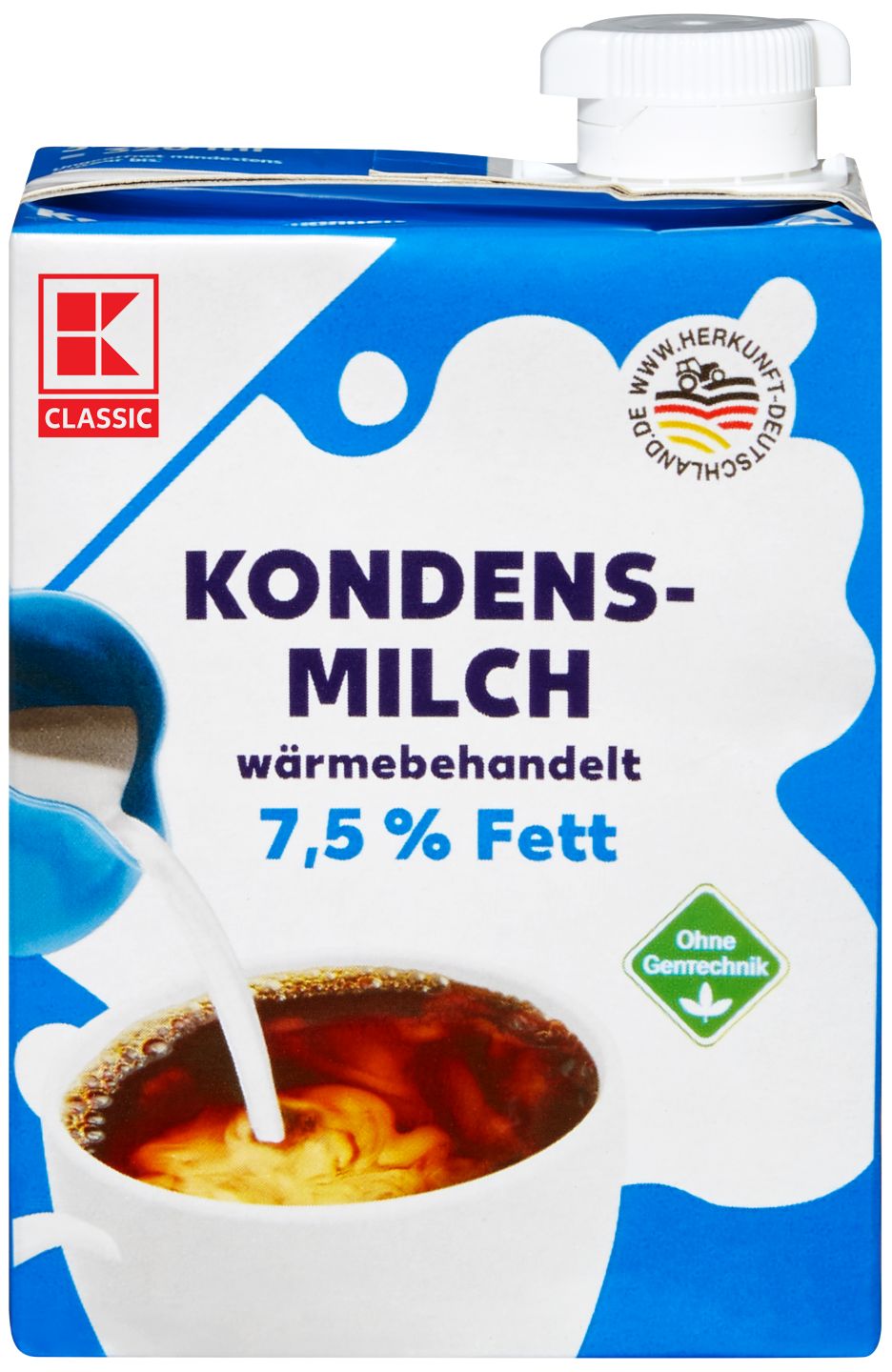 K-CLASSIC XXL-Kondensmilch 4 % Fett