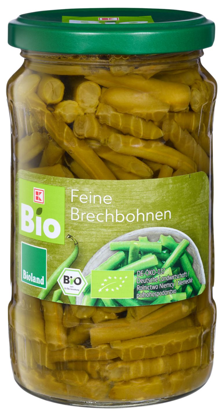 K-BIO Bioland Brechbohnen