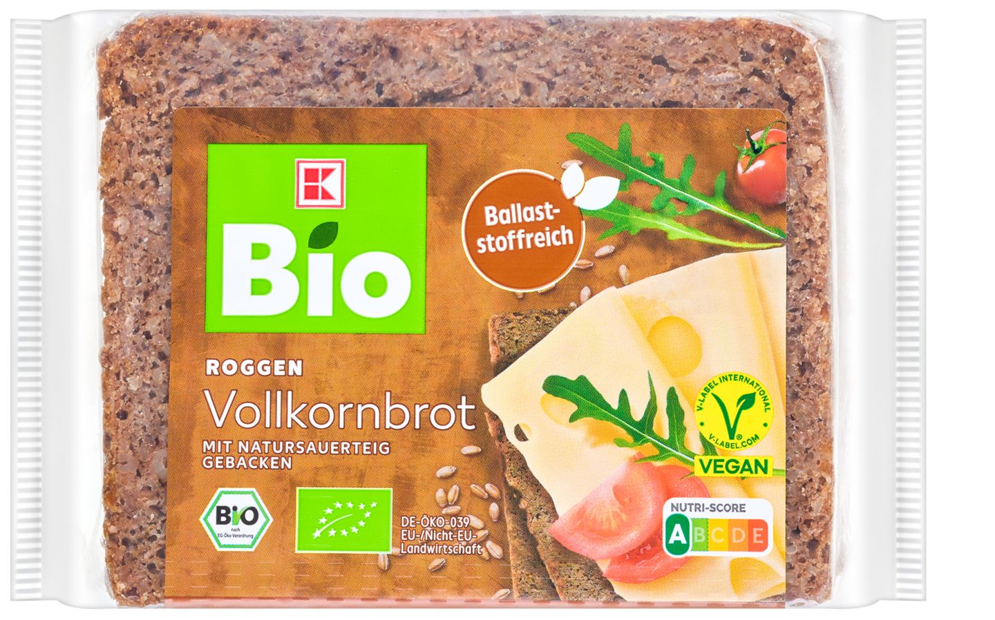 K-BIO Bio-Roggen-Vollkornbrot