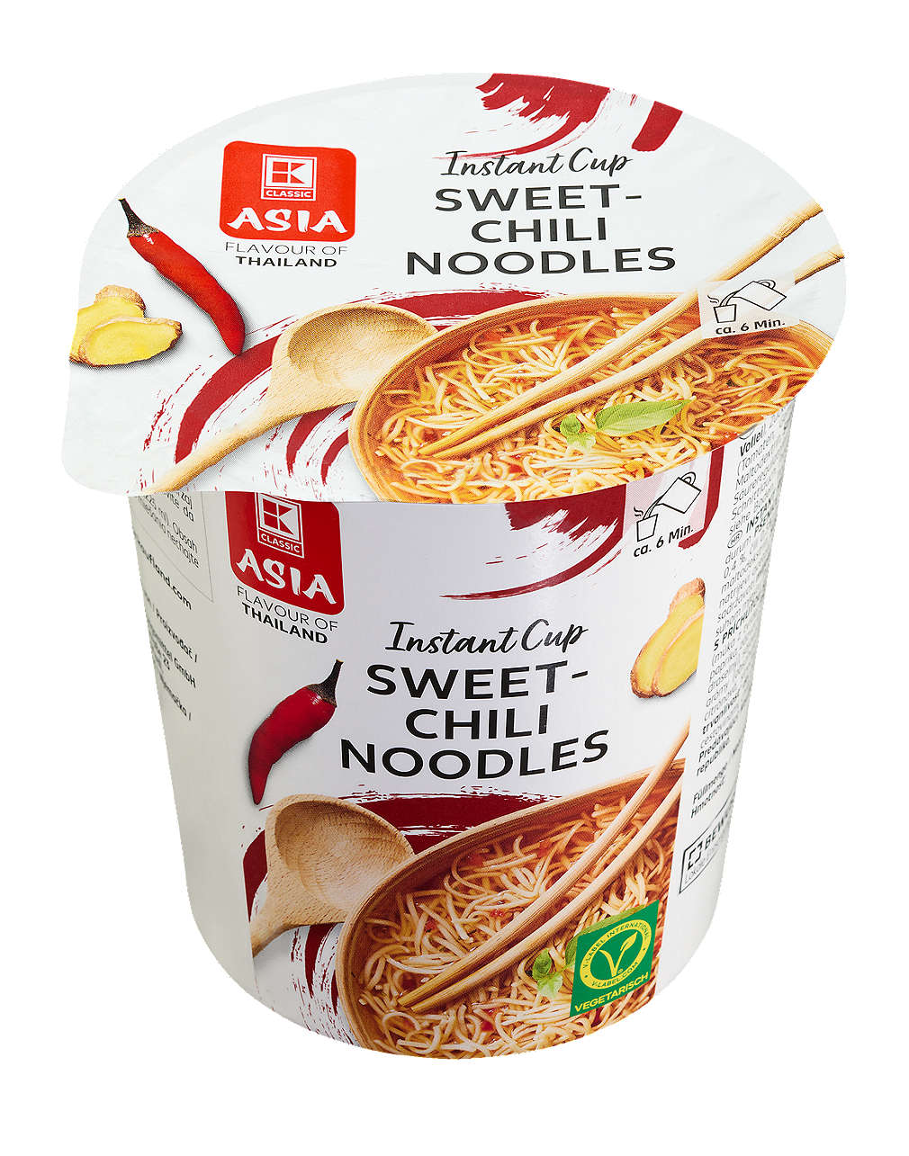 Fotografija ponude K-Asia Noodles u čaši