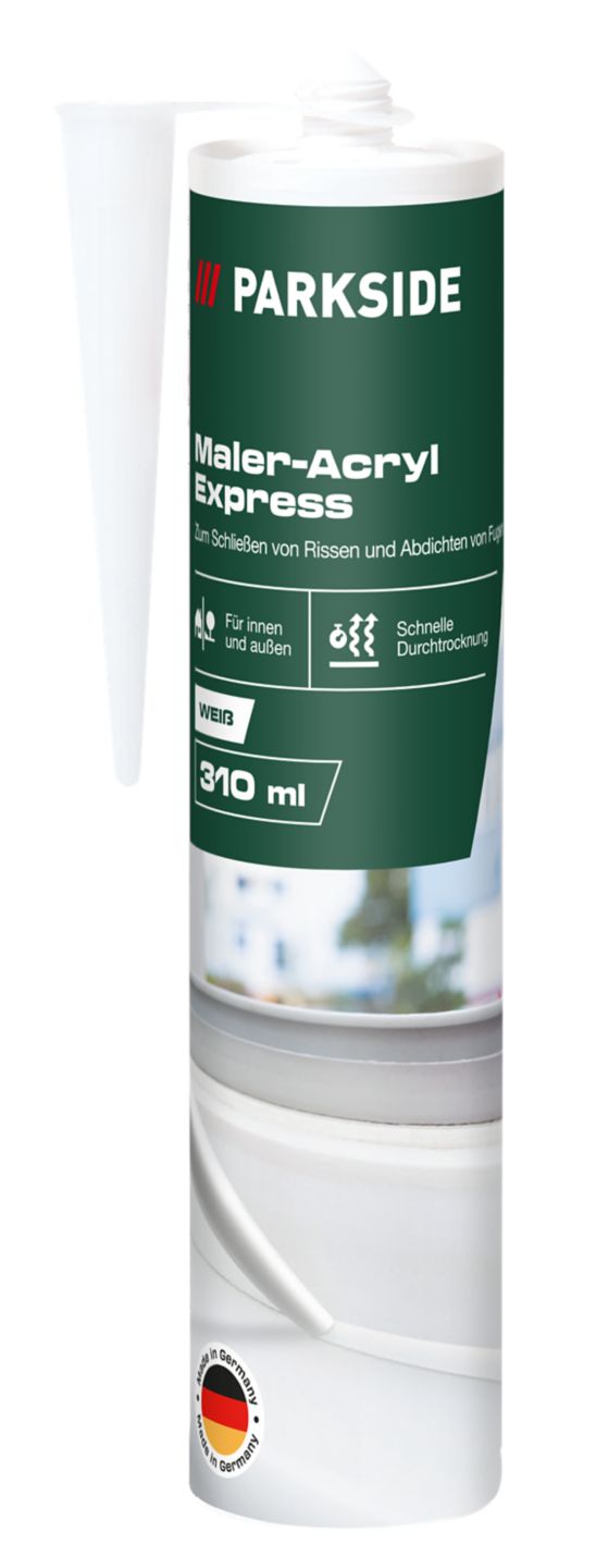 PARKSIDE® Maler-Acryl Express Weiß