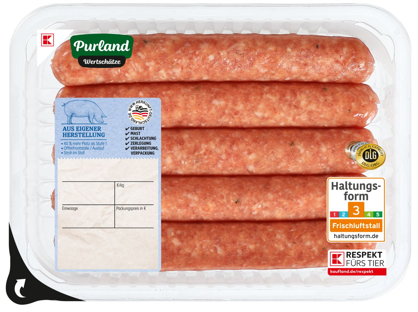 K-PURLAND Cipollata-Bratwurst