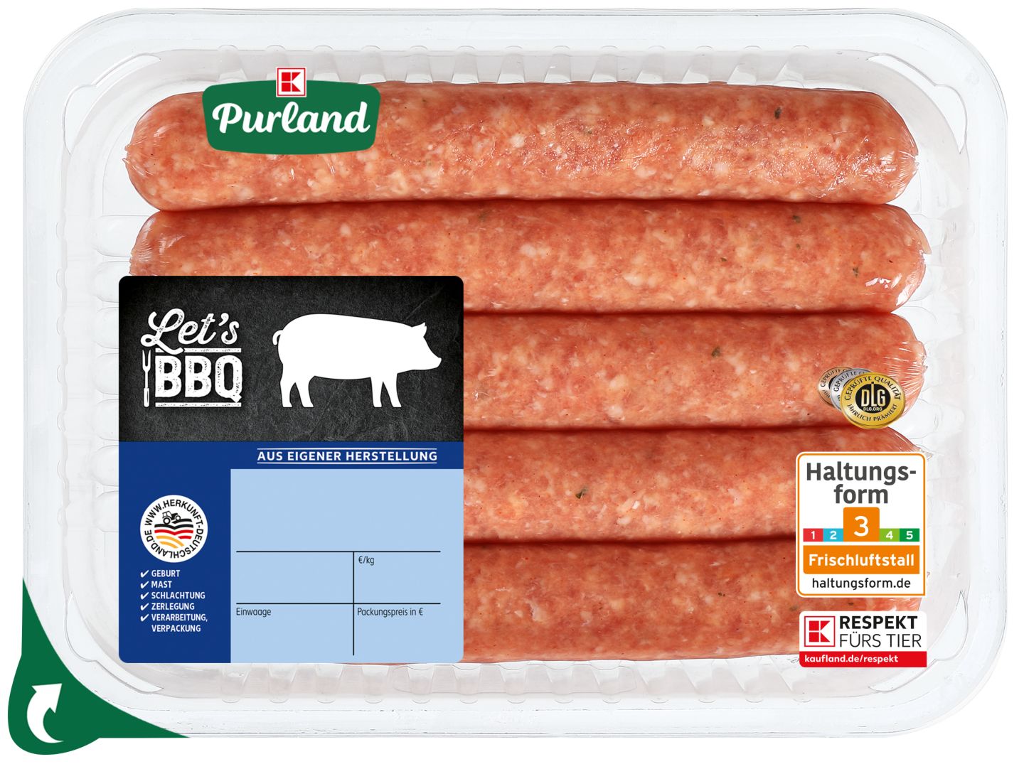 K-PURLAND Cipollata-Bratwurst