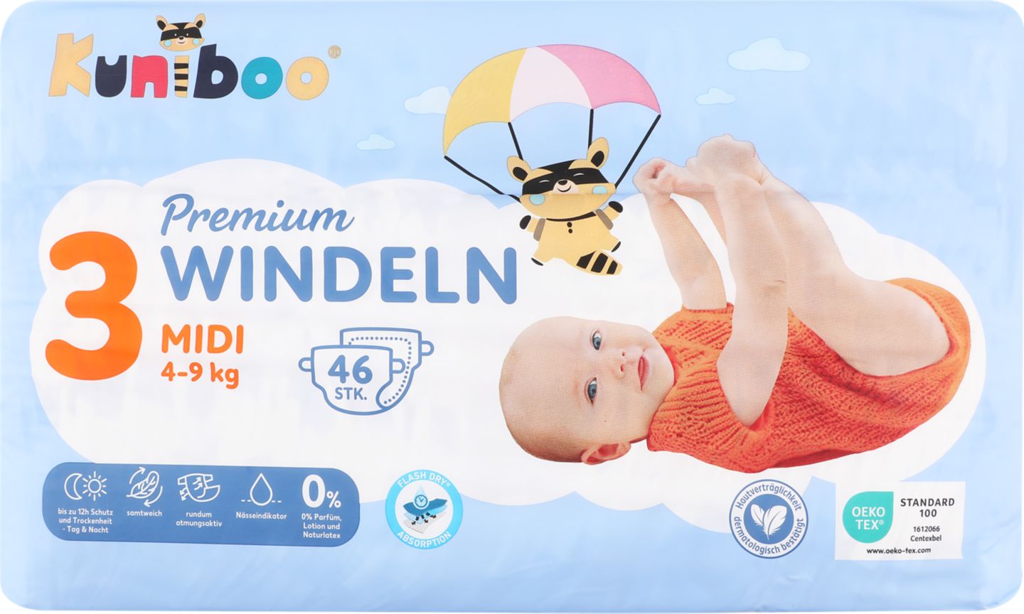 Kuniboo Detské plienky