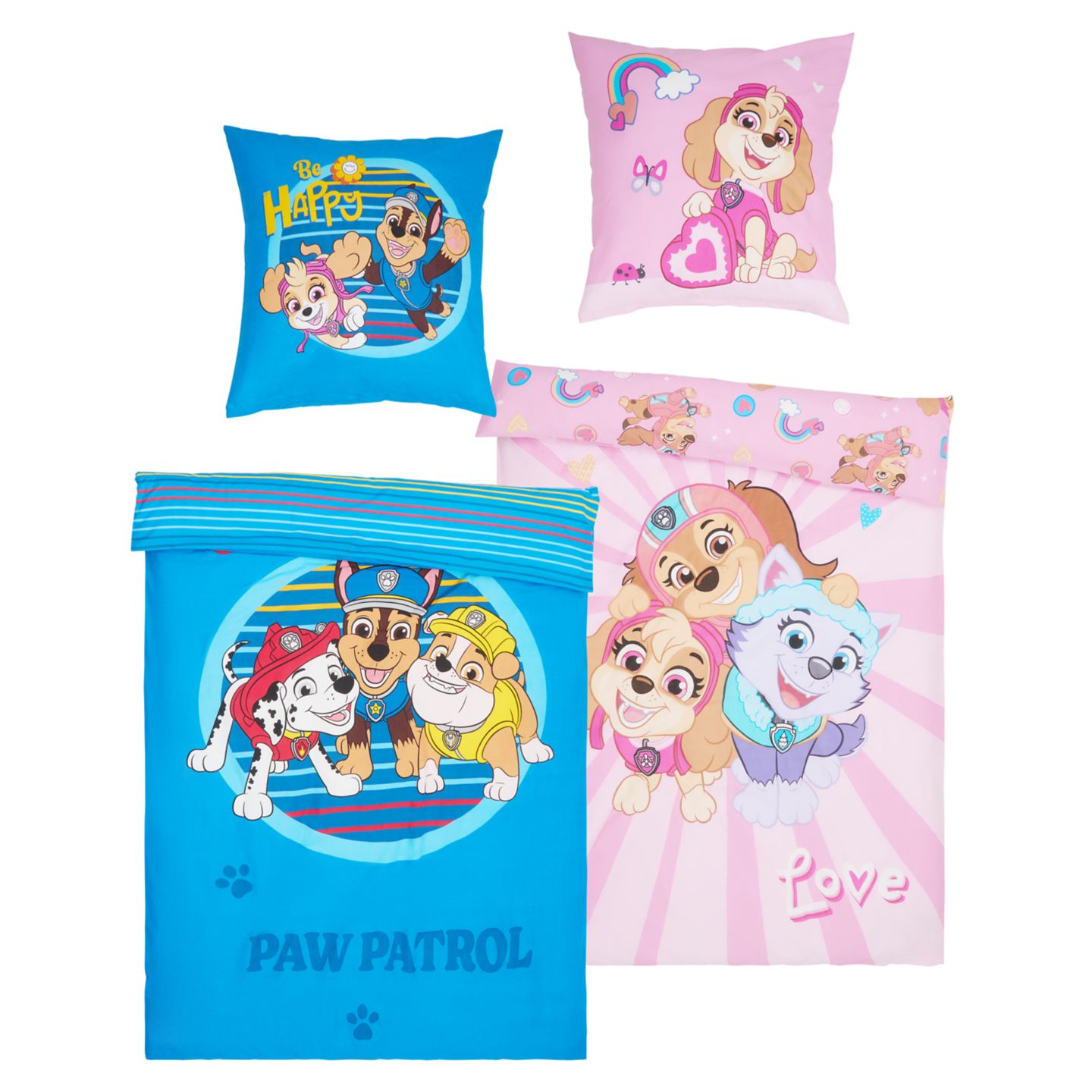 Kinder-Bettwäsche-Set »PAW Patrol«