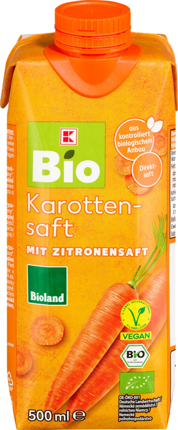 K-BIO Bioland Karottensaft