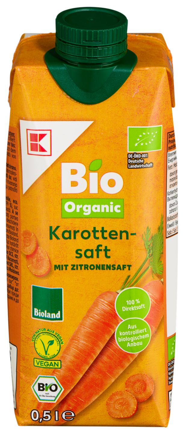 K-BIO Bioland Karottensaft 