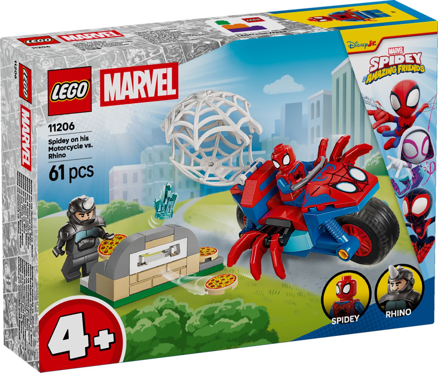 LEGO MARVEL »Spidey auf Motorrad« Spielset 11206