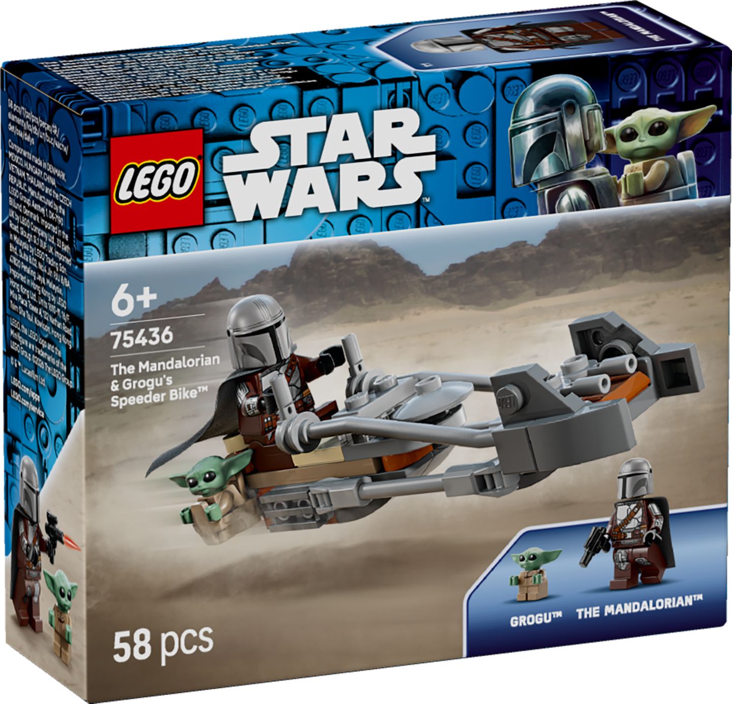 LEGO STAR WARS »Der Mandalorianer u. Grogu« Bau- und Spielset 75436