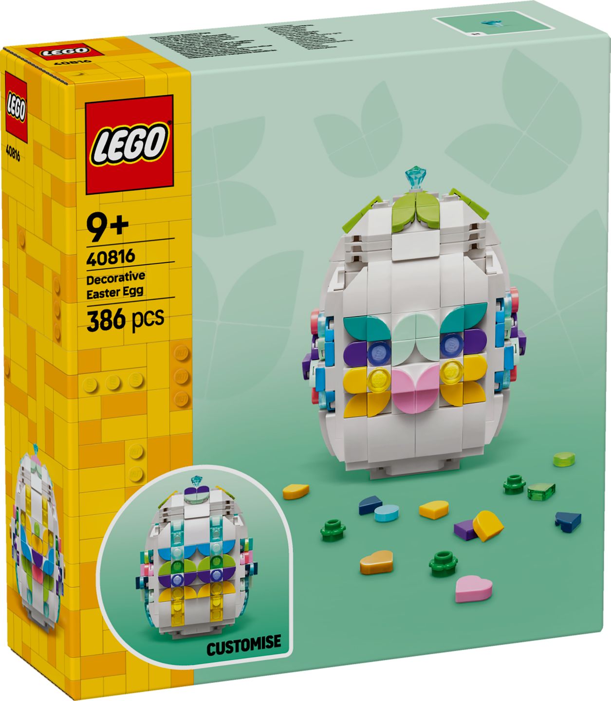 LEGO »Verziertes Osterei« Bau- und Spielset 40816