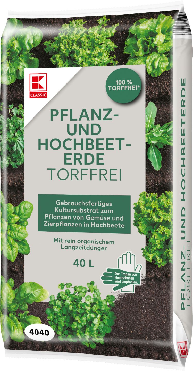 K-CLASSIC Pflanz- und Hochbeeterde 