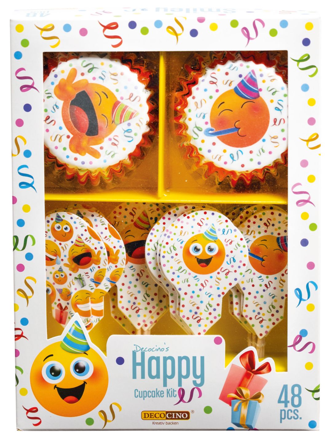 DECOCINO Muffin-Set »Happy«