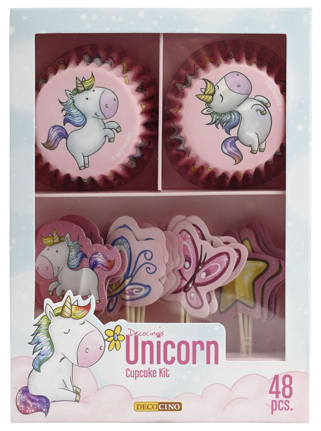 DECOCINO Muffin-Set »Unicorn«