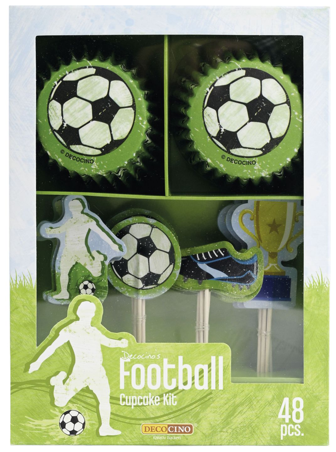 DECOCINO Muffin-Set »Football«