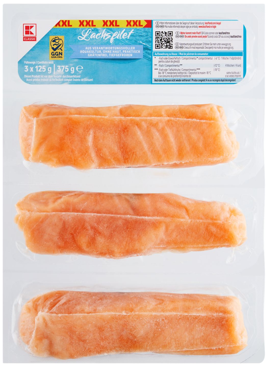 K-CLASSIC Lachsfilets XXL