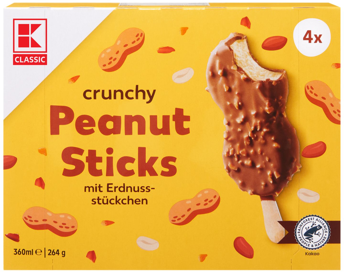 K-CLASSIC Peanut Sticks Stieleis