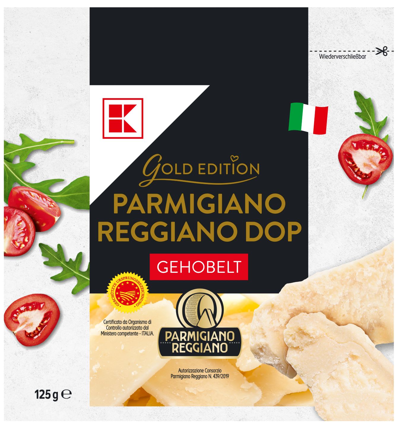 K-GOLD EDITION Parmigiano Reggiano g. U.