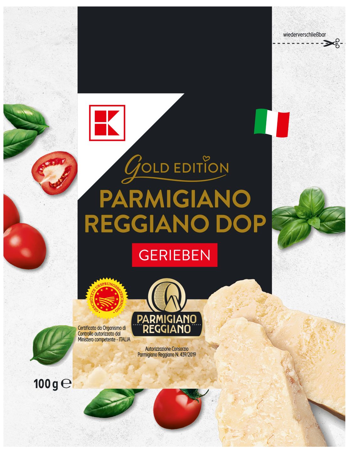 K-GOLD EDITION Parmigiano Reggiano g. U.